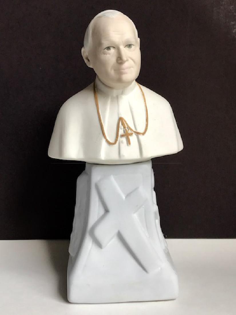 Rare Signed Pope John Paul II Porcelain Figure/SPAIN: Made in Valencia Spain by CASADES