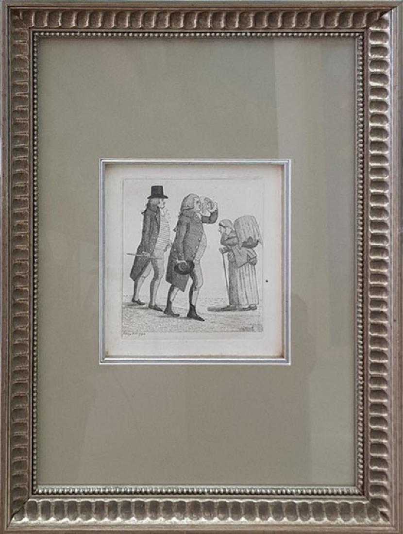 JOHN KAY CARICATURE ETCHINGS: JOHN KAY CARICATURE ETCHINGS