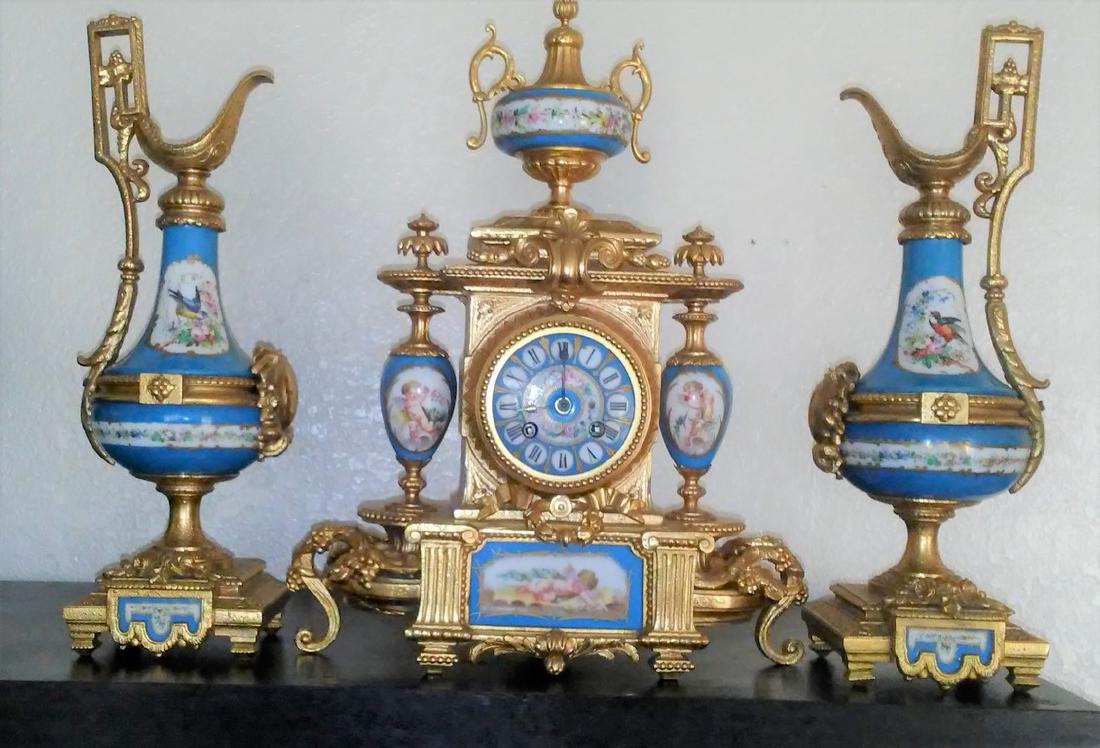 VINTAGE 3 PIECE SEVRES SET (1 of 10)