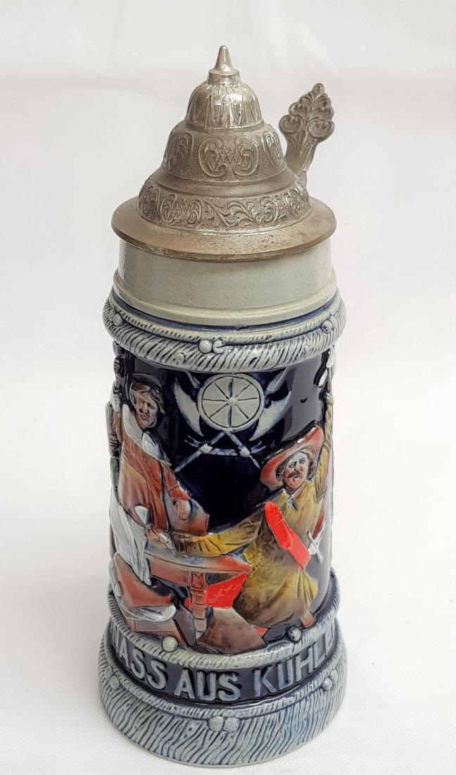 ANTIQUE PORCELAIN BEER STEIN (1 of 3)