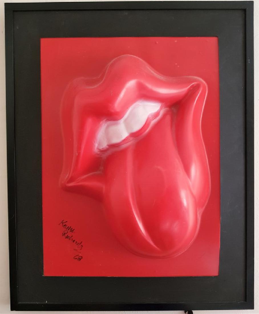 Vintage Rolling Stones Keith Richards Signed Lamp (1 of 2)