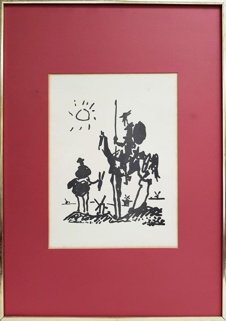 PABLO PICASSO FRAMED PRINT (1 of 2)