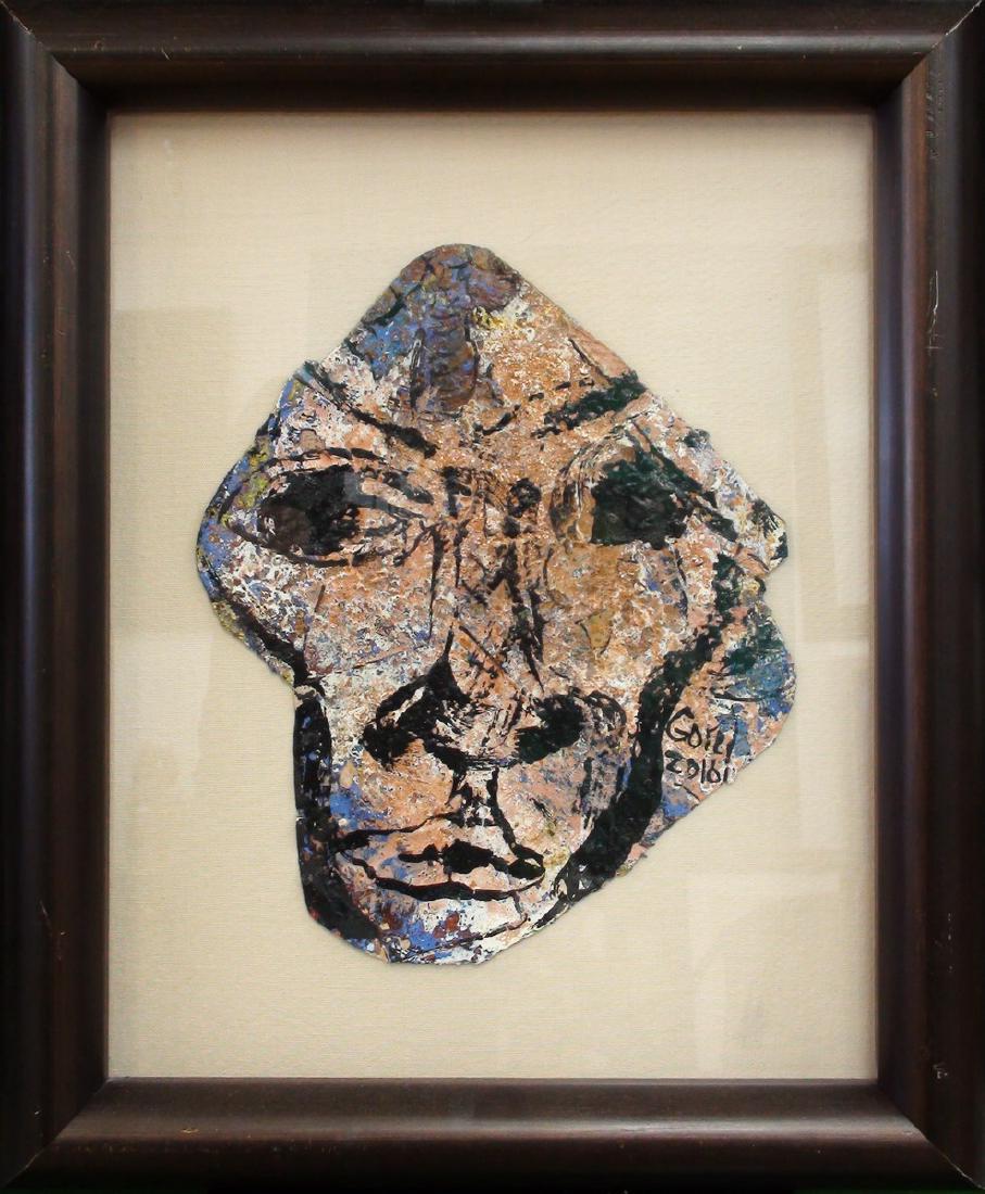 ALEXANDER GORE ABSTRACT PAINTING (1 of 2)