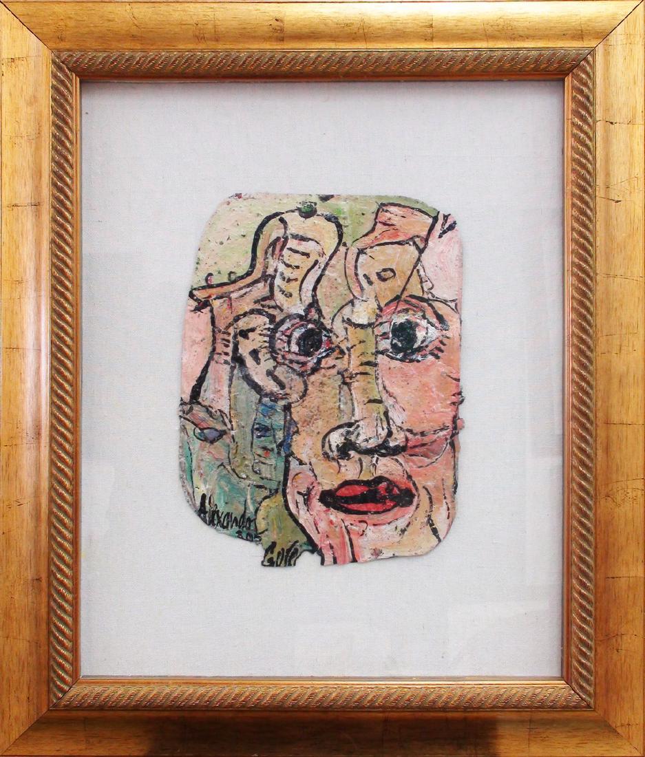 ALEXANDER GORE ABSTRACT PAINTING (1 of 2)