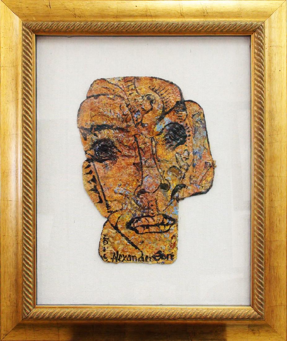 ALEXANDER GORE ABSTRACT PAINTING (1 of 2)