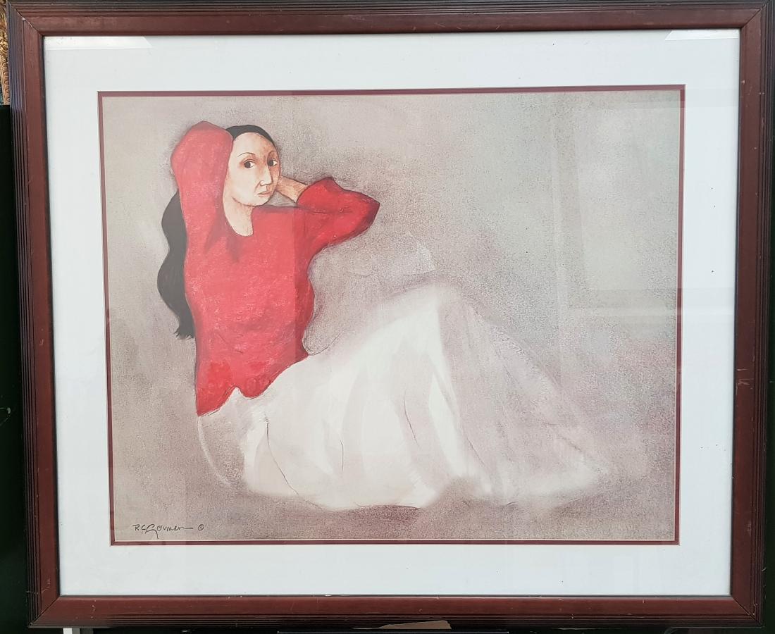 GORMAN FRAMED ART WORK (1 of 2)