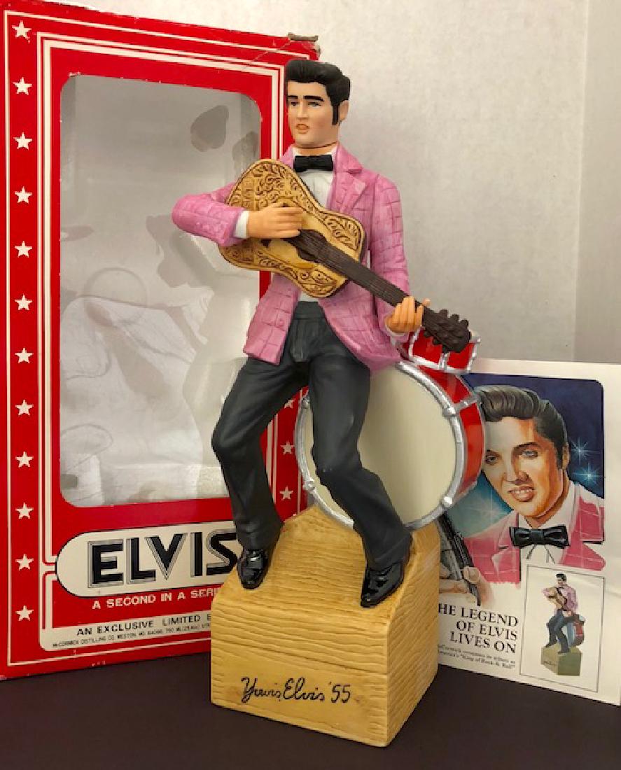 Rare 1955 ELVIS PRESLEY Porcelain Musical Decanter