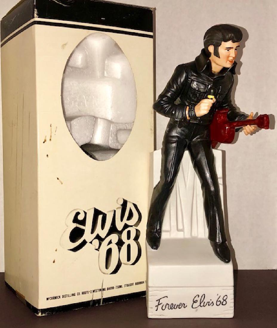 Rare 1968 ELVIS PRESLEY Porcelain Musical Decanter