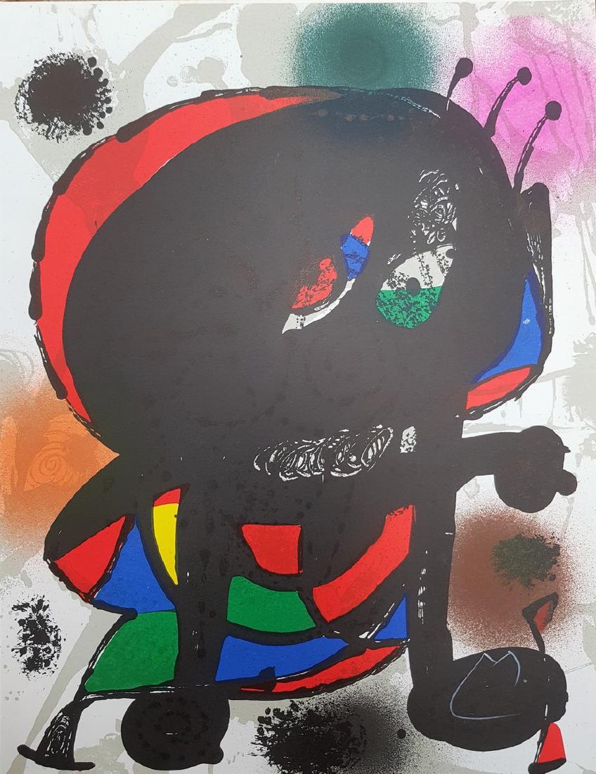 Joan MIRO (1893-1983) lithograph (1 of 1)