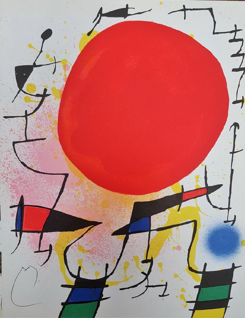 Joan MIRO (1893-1983) lithograph (1 of 1)