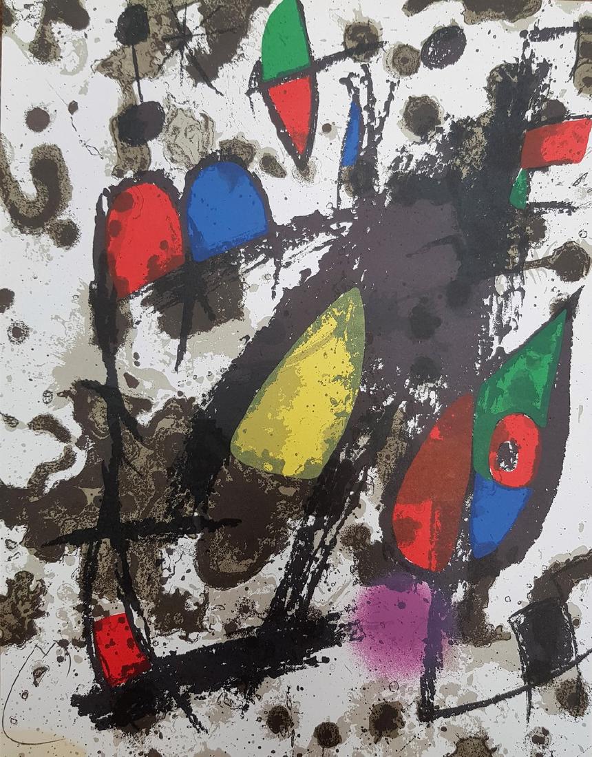 Joan MIRO (1893-1983) lithograph (1 of 1)