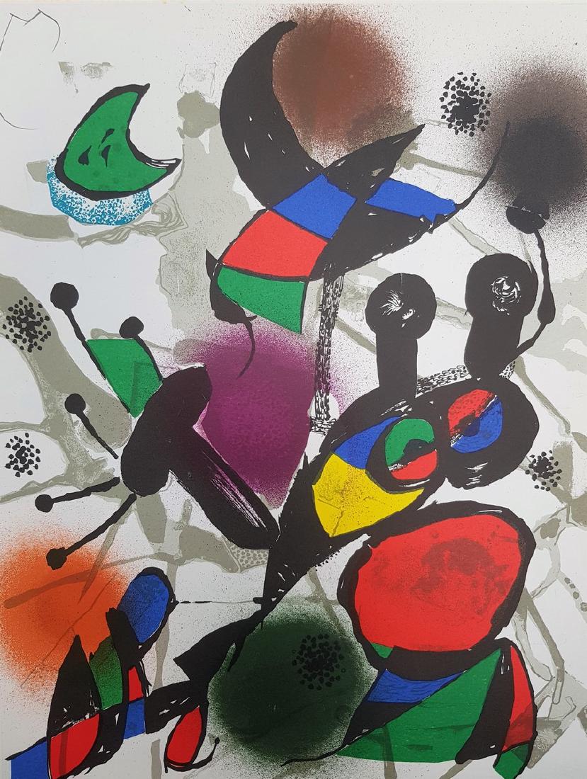 Joan MIRO (1893-1983) lithograph (1 of 1)