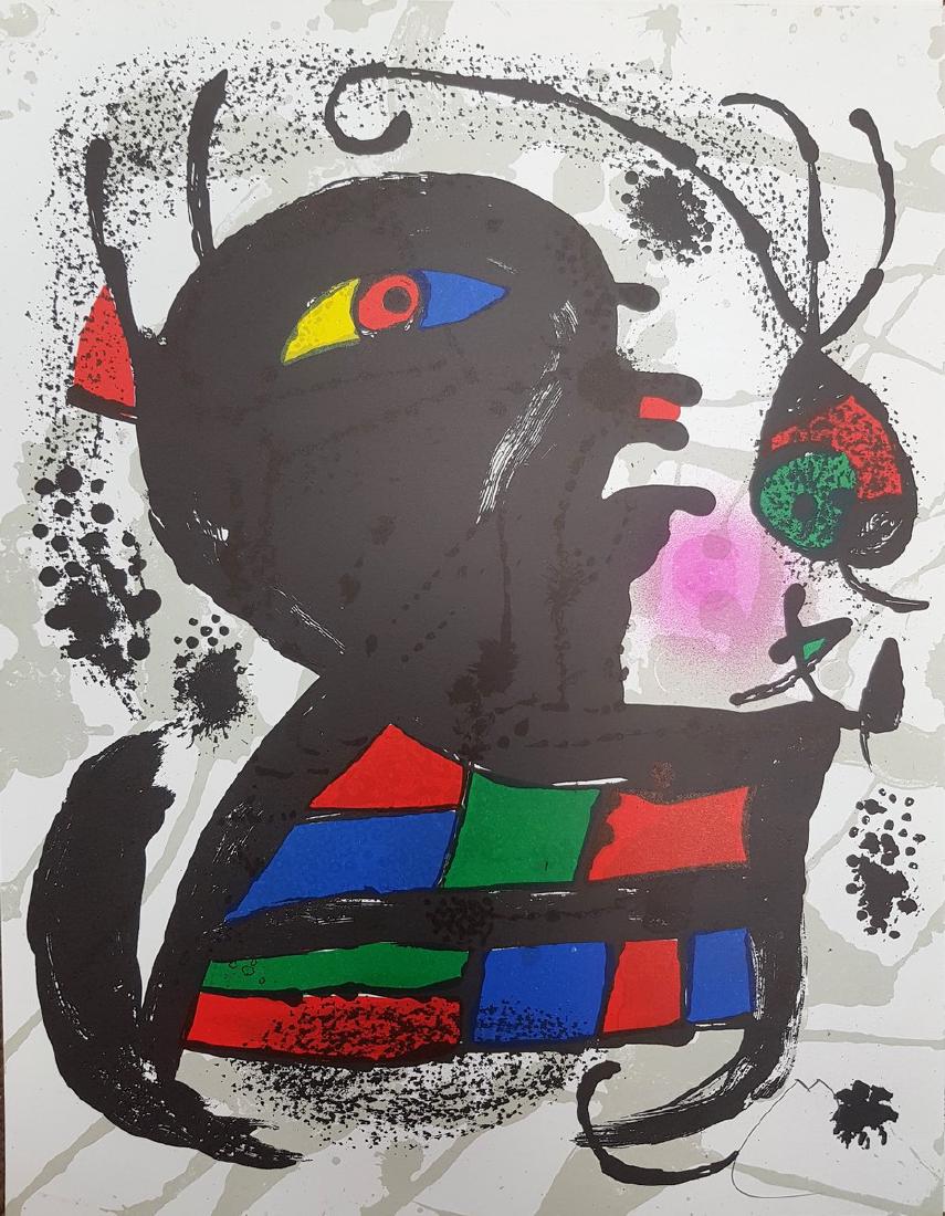 Joan MIRO (1893-1983) lithograph (1 of 1)