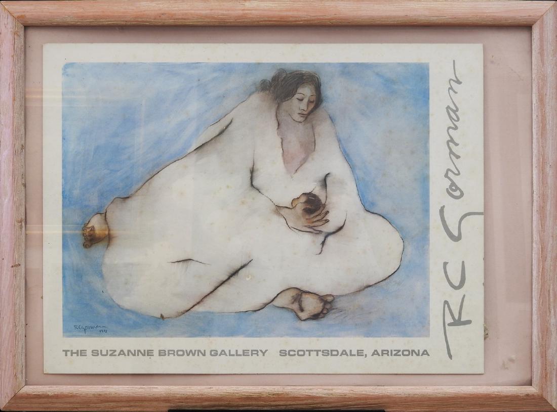 R C GORMAN SIGNED COLOR LITHOGRAPH POSTER (1 of 2)