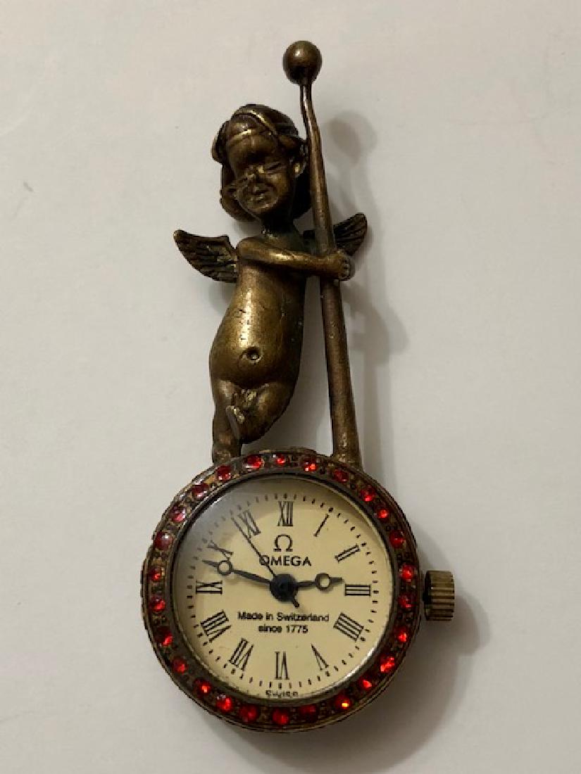 Unique Working Ladies OMEGA Purse/Pocket Watch: Elegant Piece – See all photos