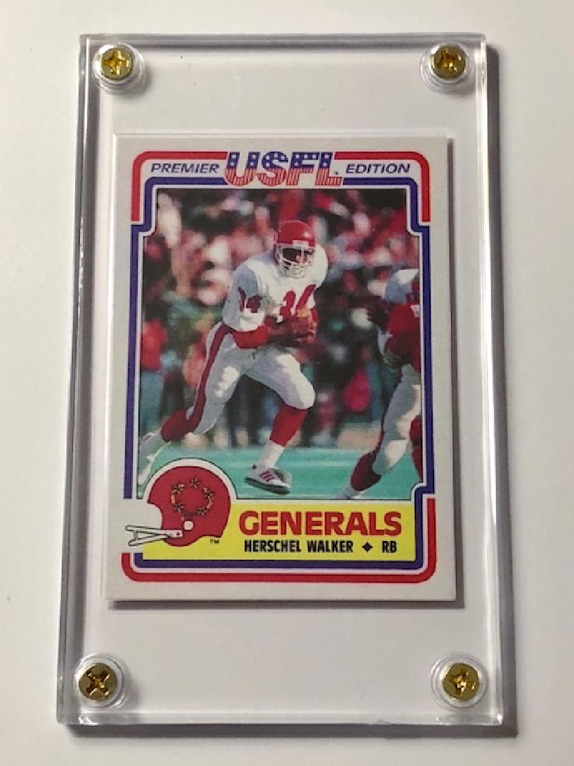 1984 Topps USFL – HERSCHEL WALKER Rookie Football Card: ROOKIE