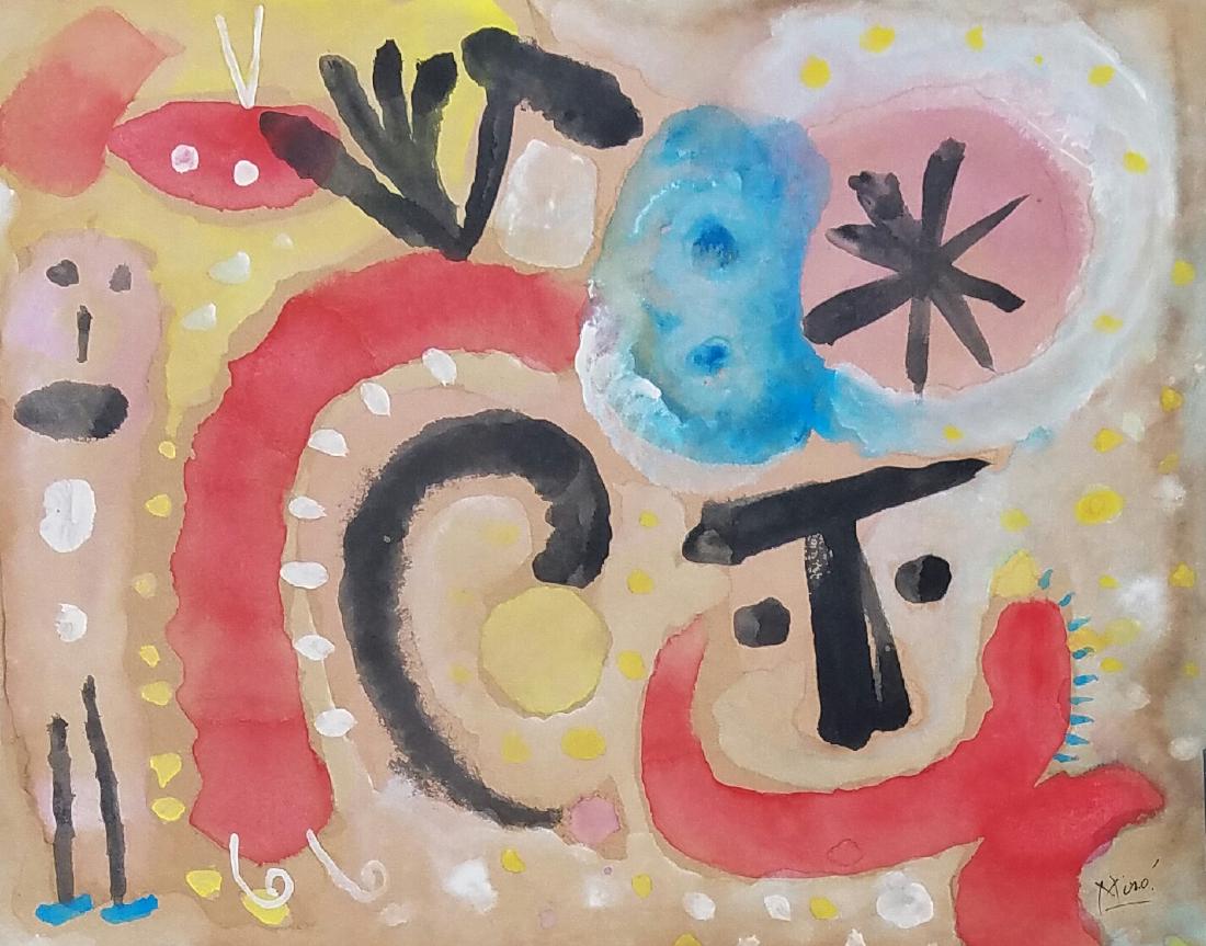 MIRO MIXED MEDIA ON PAPER (1 of 1)