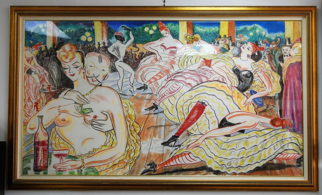 CARBONELL (CUBAN) MIXED MEDIA ON PAPER (1 of 4)