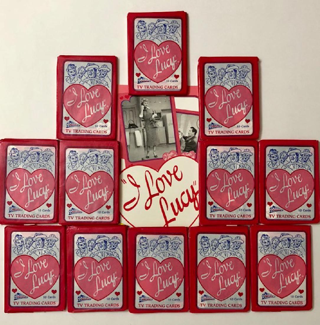 “I LOVE LUCY” Lot of 12 Wax Packs (120 Trading Cards): LOT OF 12