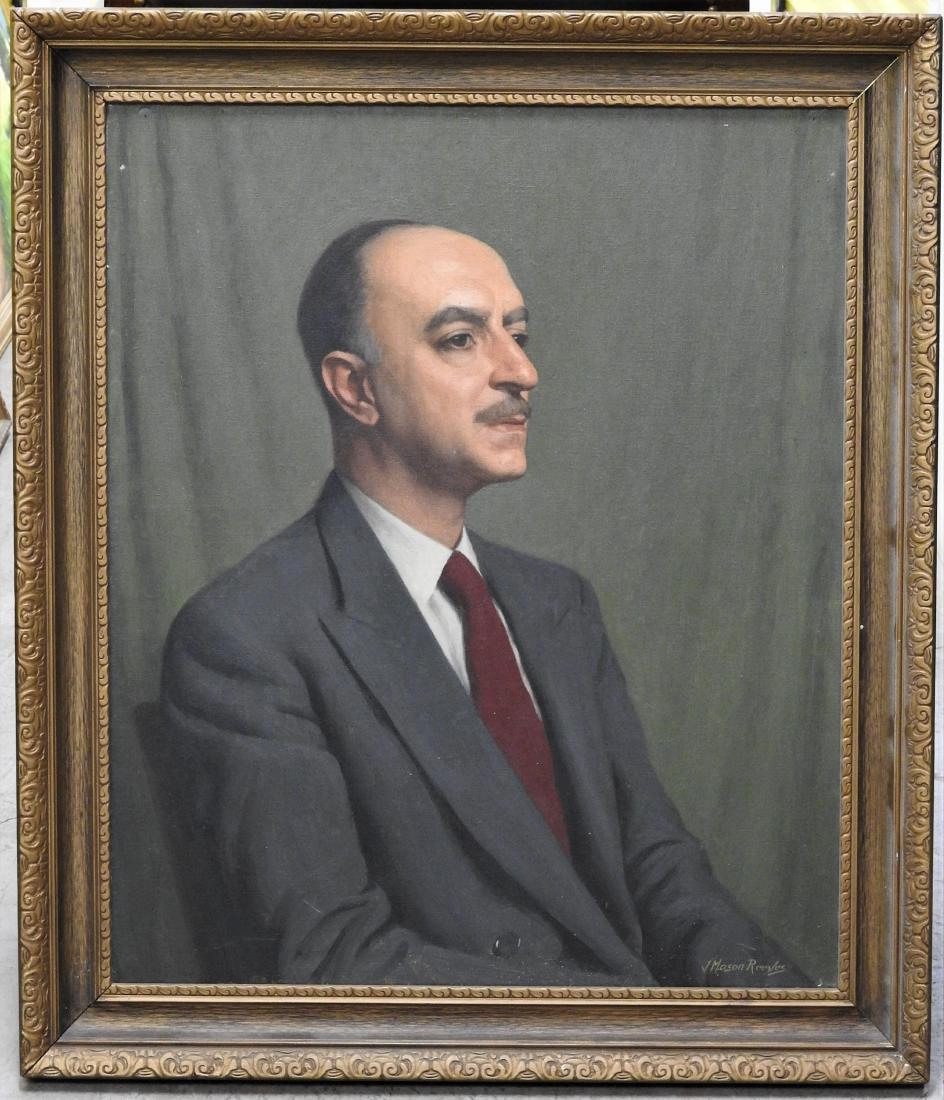 Joseph Mason REEVES (1898-1973): oil on canvas 30" x 25"