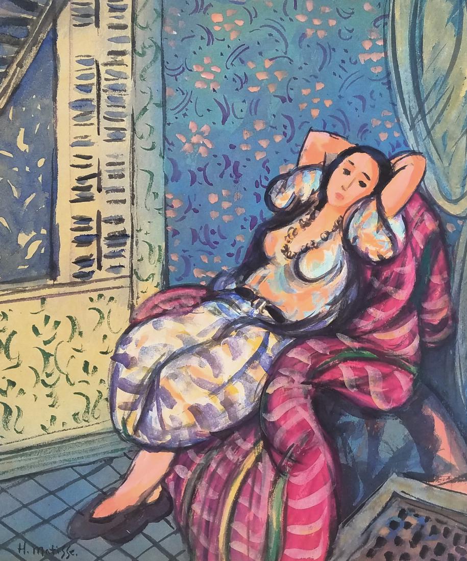 H Matisse GOUACHE ON PAPER (1 of 1)