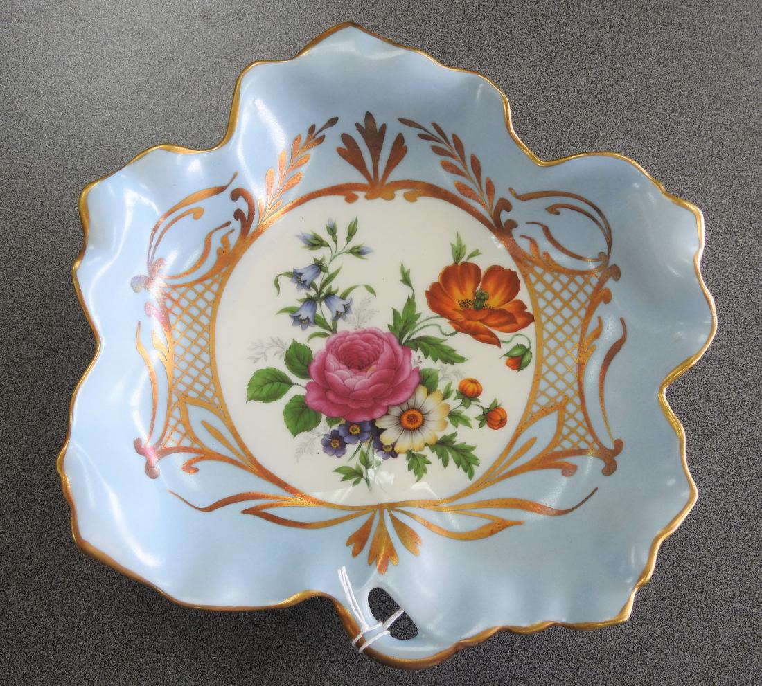 LIMOGES FRANCE VINTAGE PORCELAIN CANDY DISH