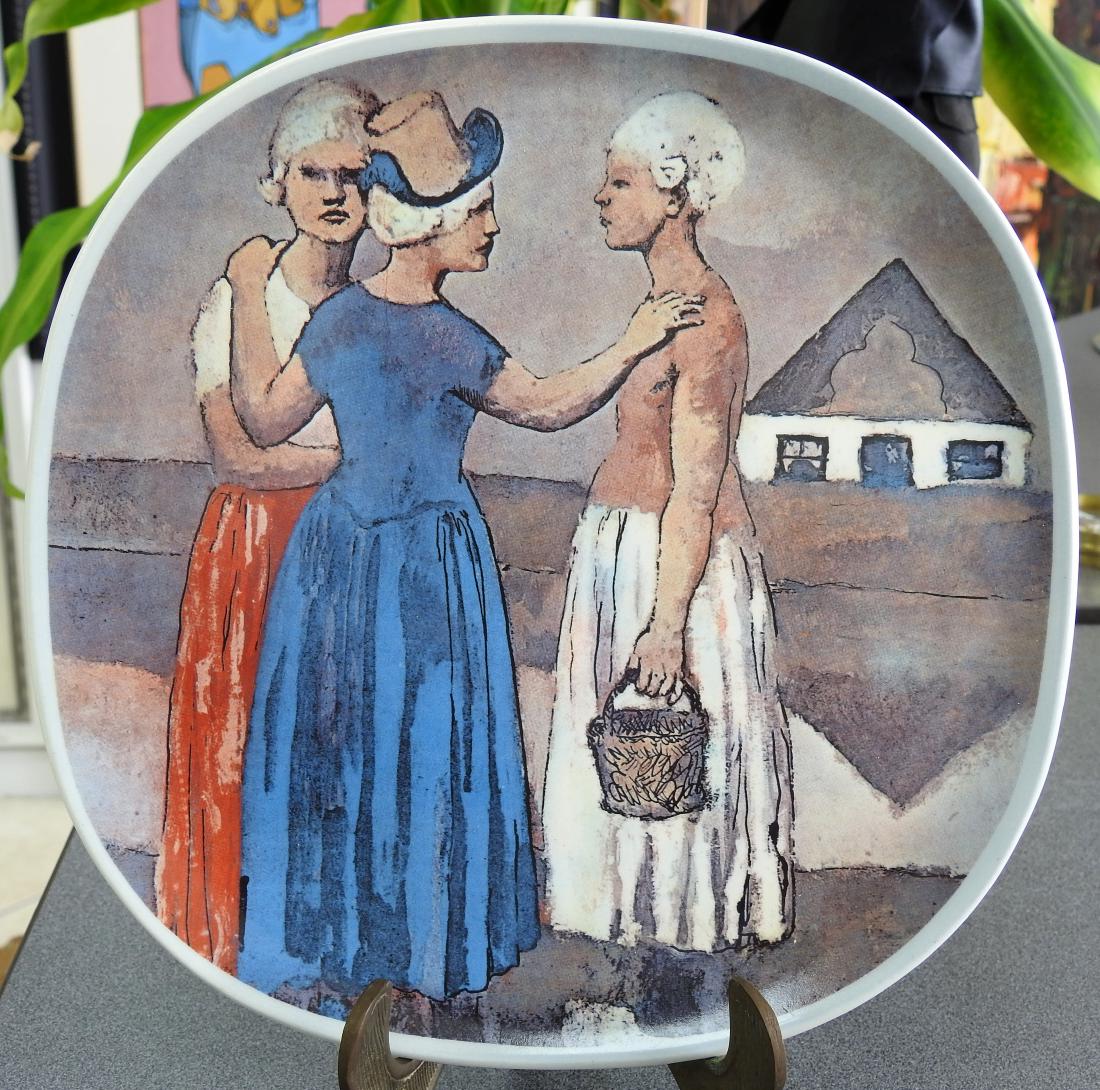 PABLO PICASSO LIMITED EDITION PORCELAIN PLATE (1 of 2)