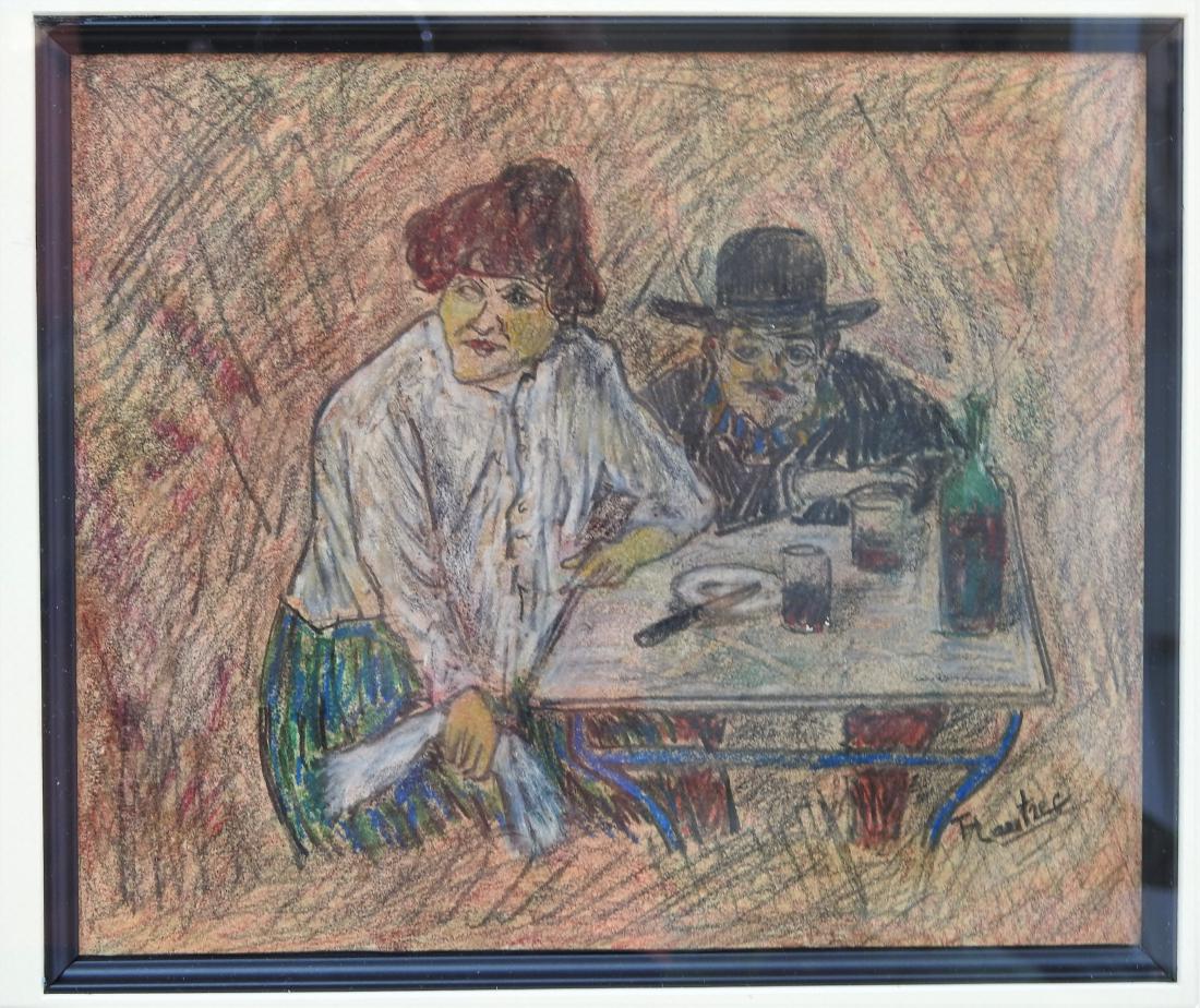 LAUTREC MIXED MEDIA ON PAPER (1 of 2)