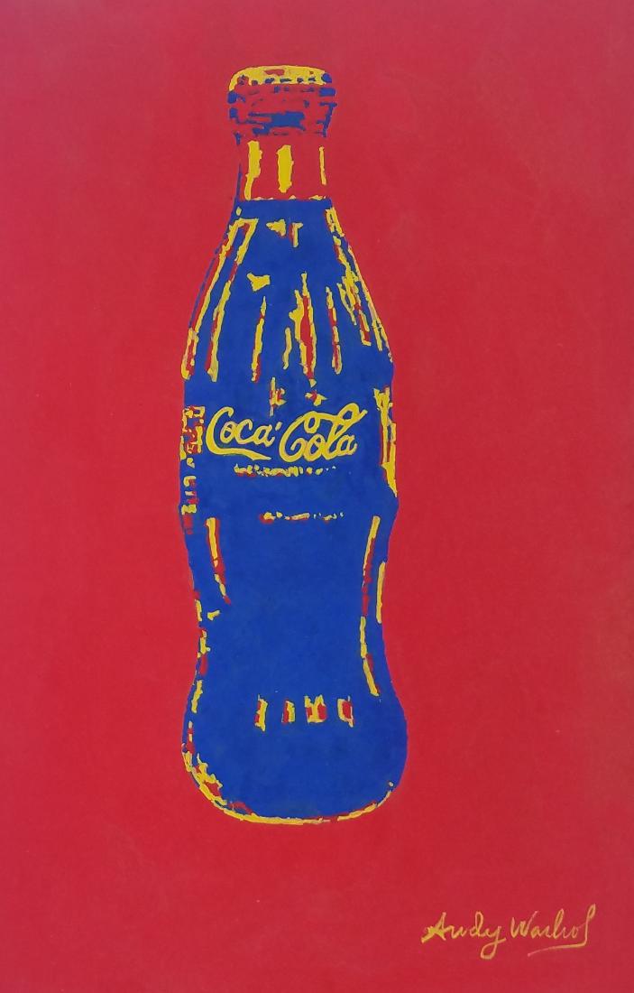 ANDY WARHOL (ATTRIBUTED TO) MIXED MEDIA ON PAPER (1 of 1)