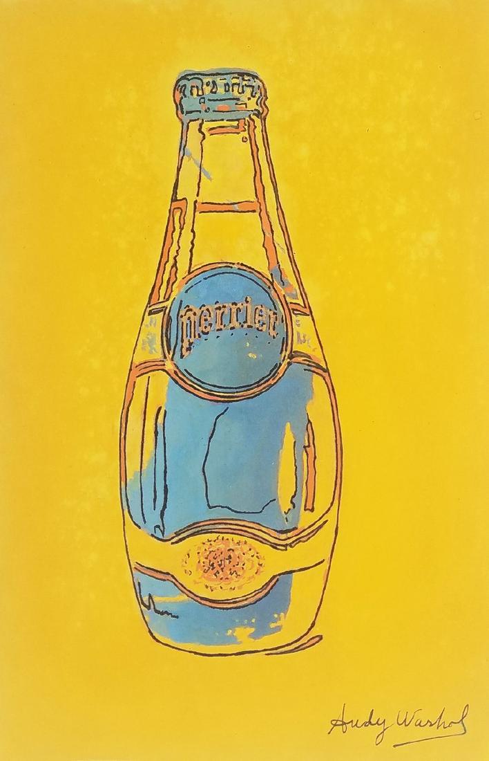 GOUACHE ON PAPER SIGNED ANDY WARHOL (1 of 1)