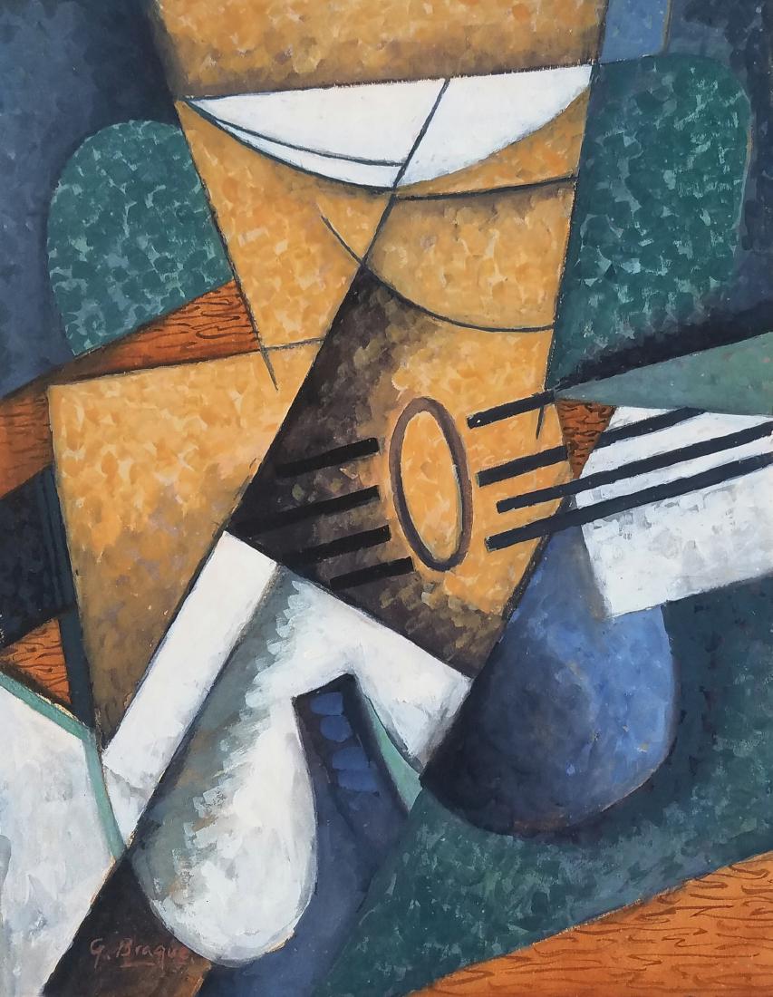 G Braque MIXED MEDIA ON PAPER (1 of 1)