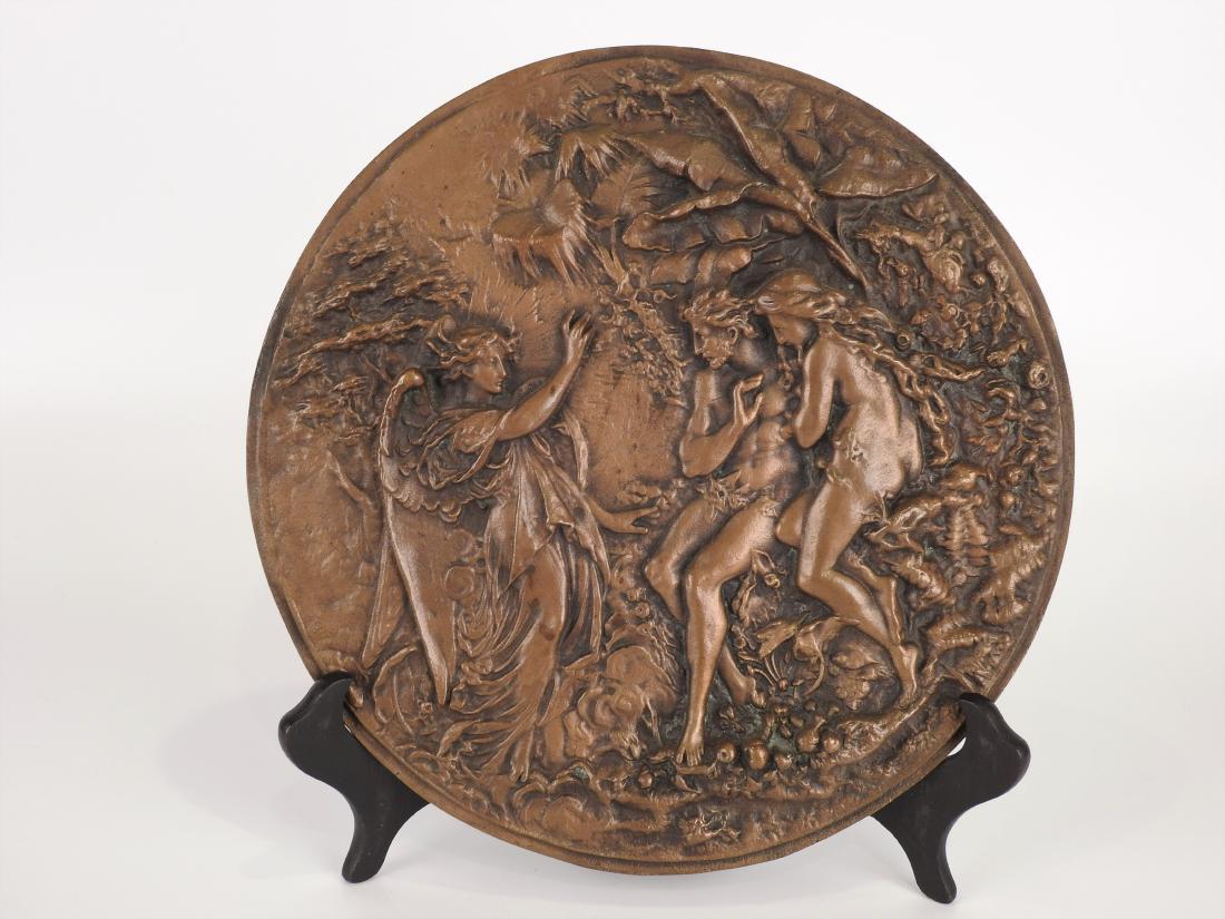 Antique Bronze Wall Plaques