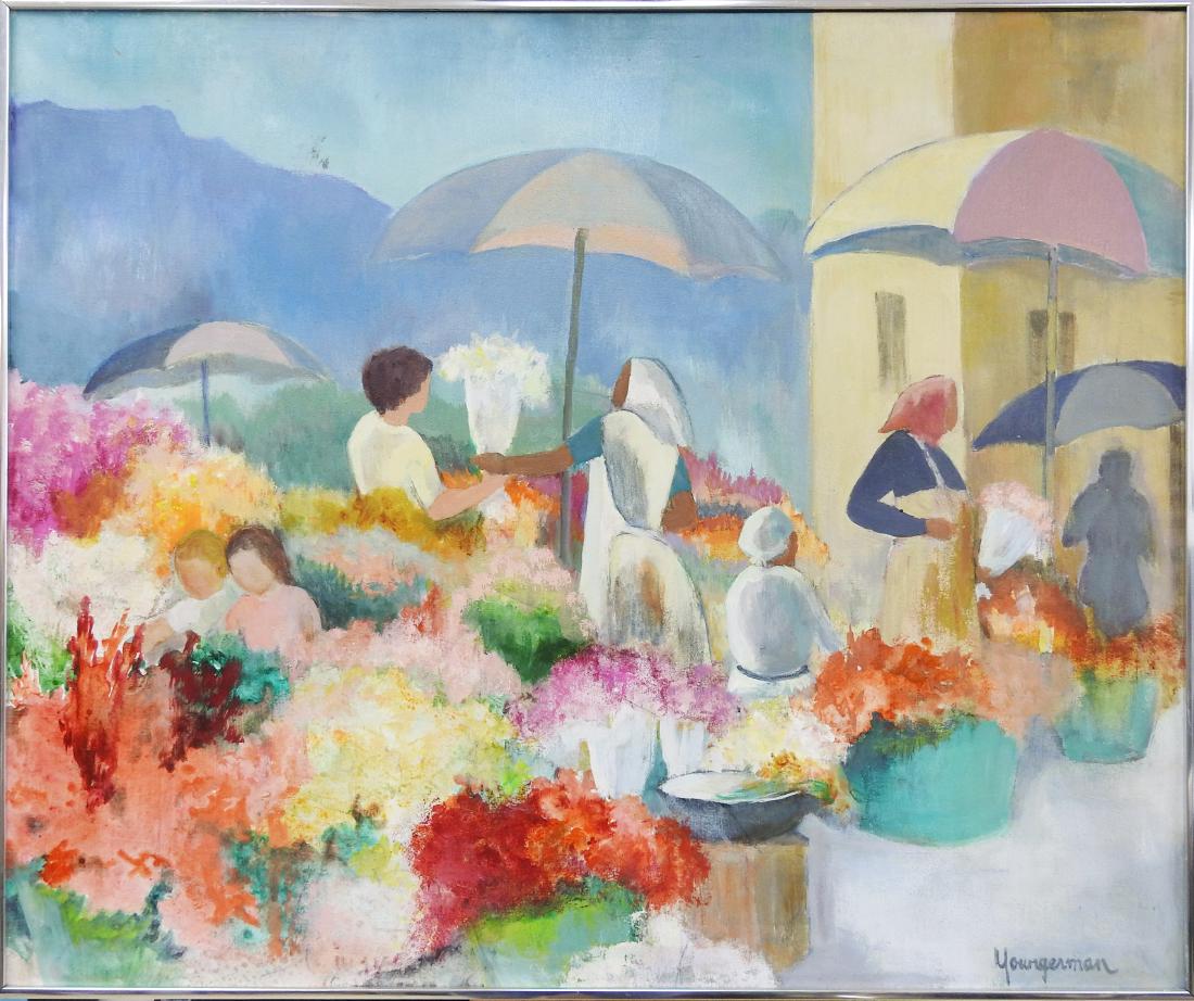 Reyna Ullman YOUNGERMAN (1902-1992) oil on canvas (1 of 3)