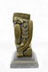 SALVADOR DALI SIGNED ABSTRACT BRONZE SCULPTURE