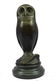 MILO OWL BIRD BRONZE SCULPTURE - 3