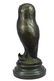 MILO OWL BIRD BRONZE SCULPTURE - 4