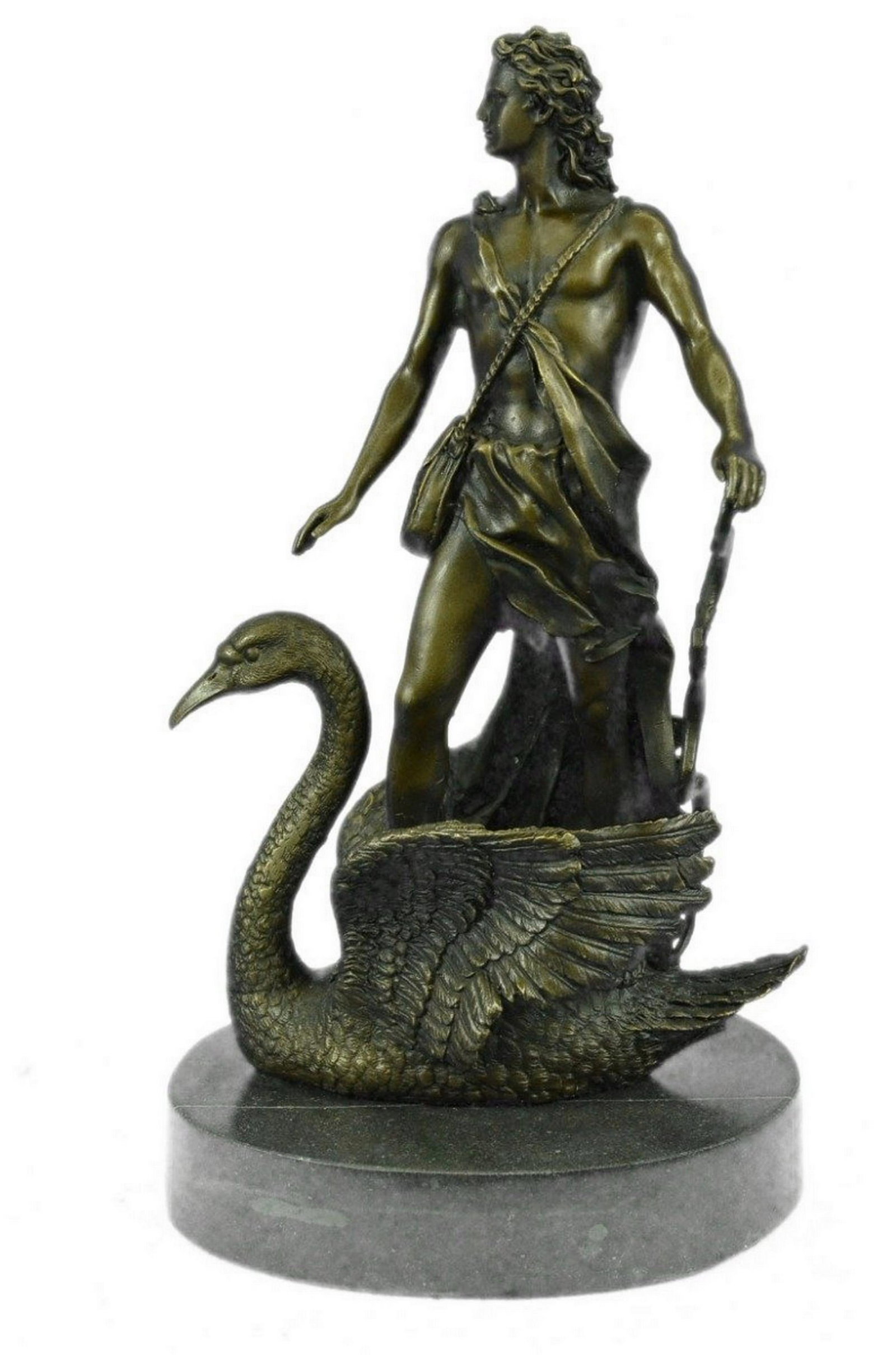MILO SCULPTURE OF KRONOS: Dimensions: Height 12'' x Width 7''Approximate Weight: 10 LBS
