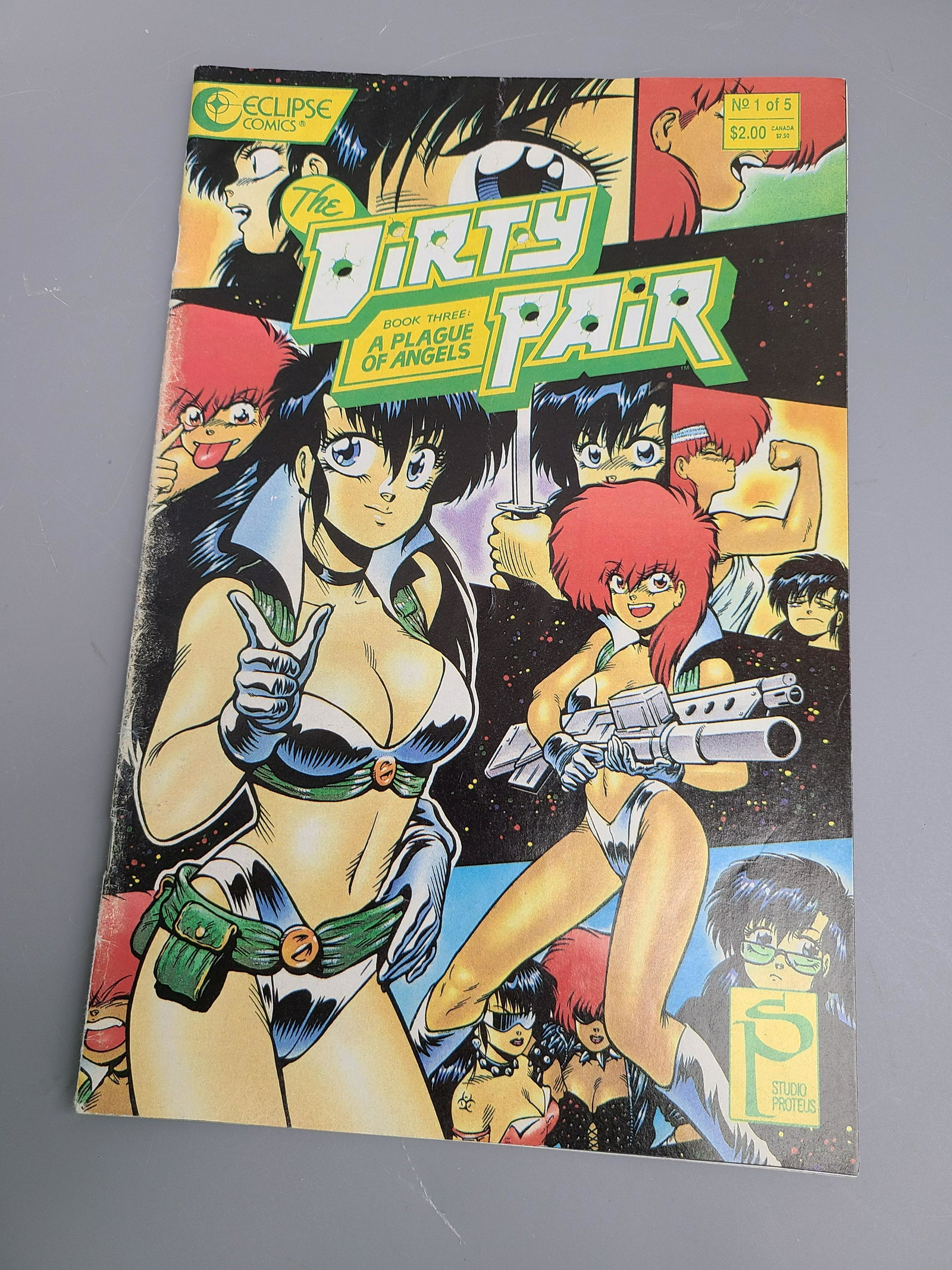 The Dirty Pair - Plaque of the Angels (1 of 1)