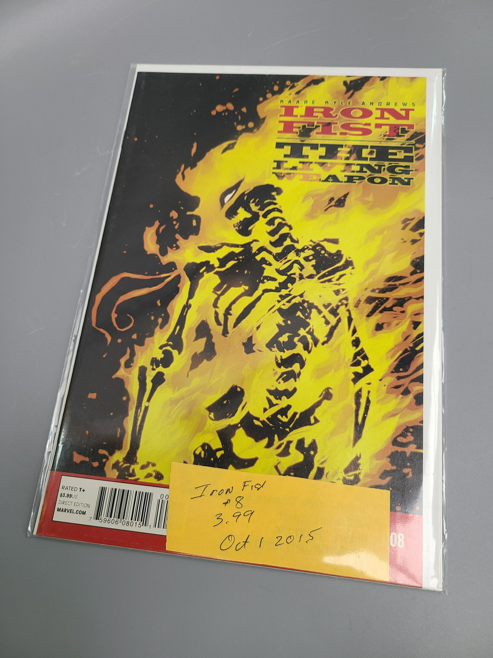 Iron Fist the living weapon comic: Iron Fist the living weapon comic