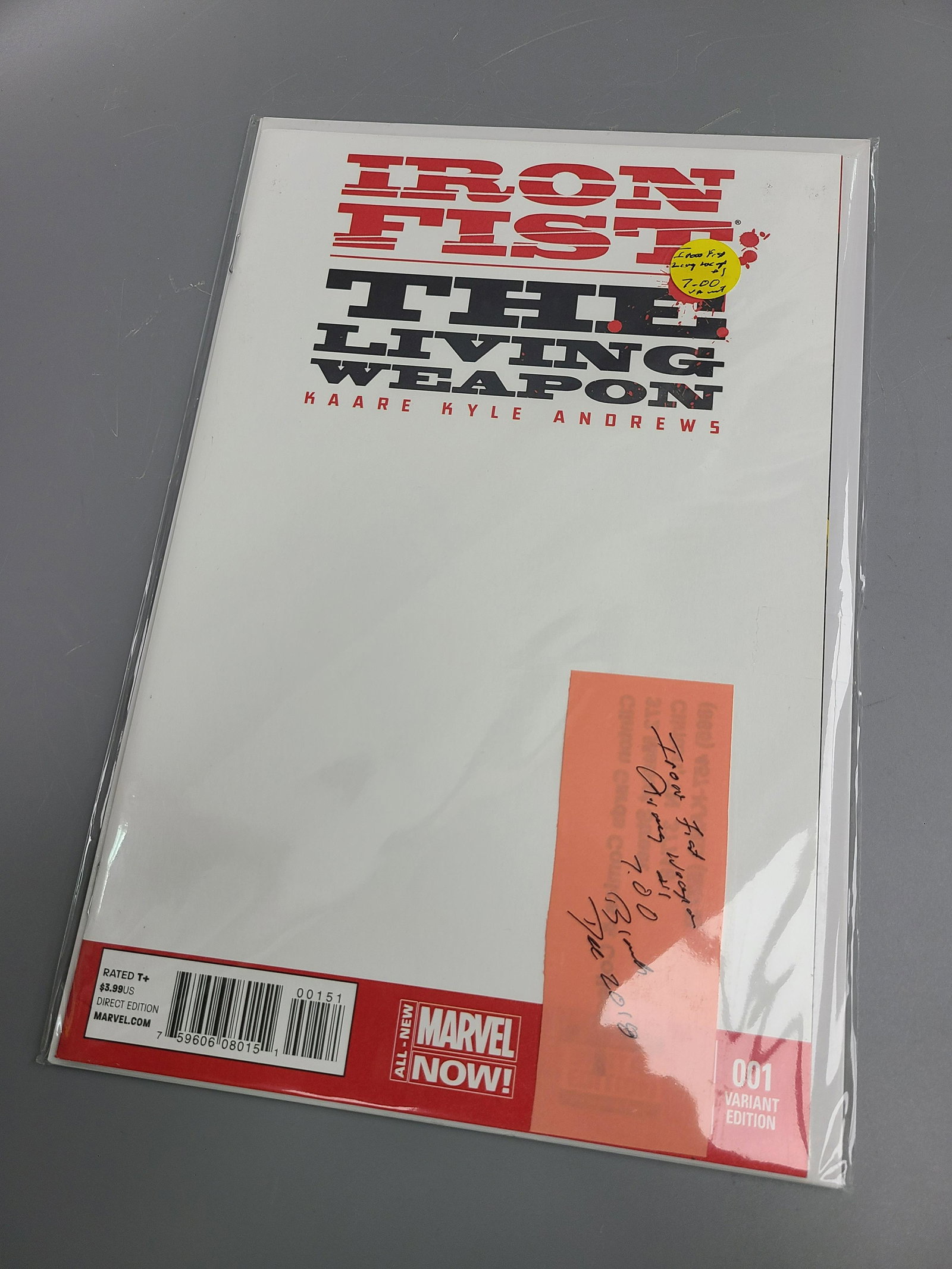 Iron Fist the living weapon comic: Iron Fist the living weapon comic