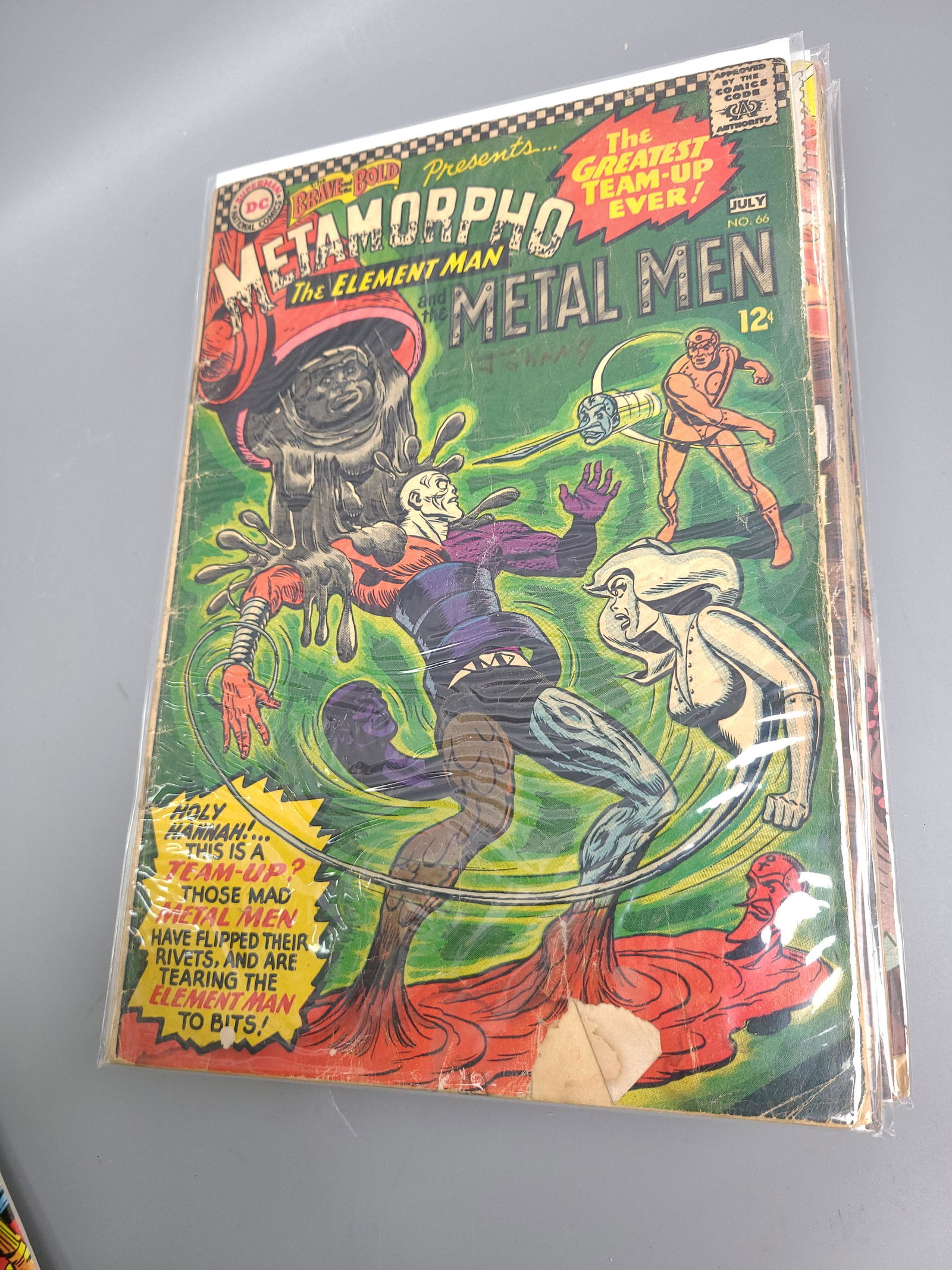 Metamorpho Metal Man Comic (1 of 1)