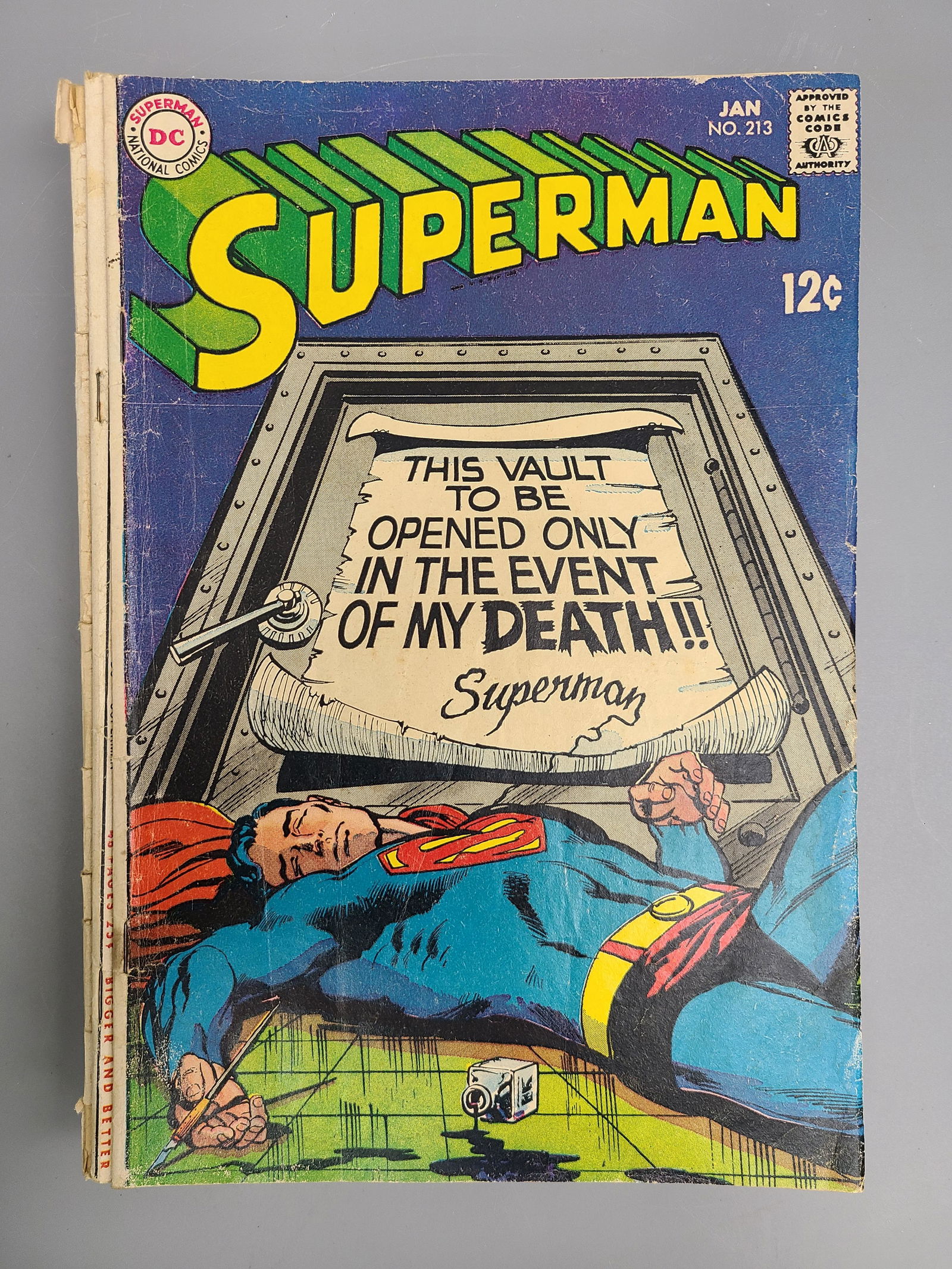 Superman Comic No.213 (1 of 1)