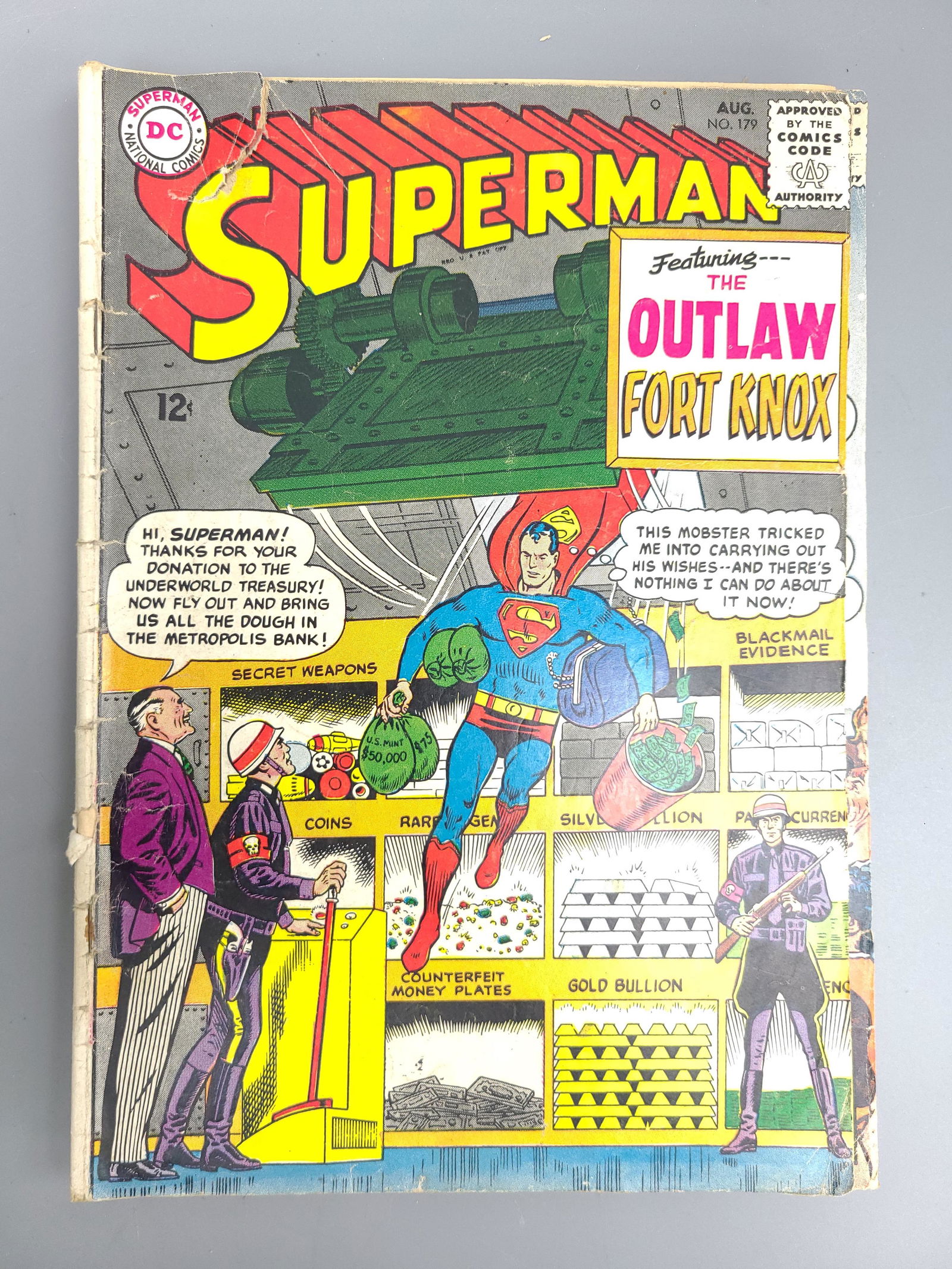 Superman No.179 Comic (1 of 1)