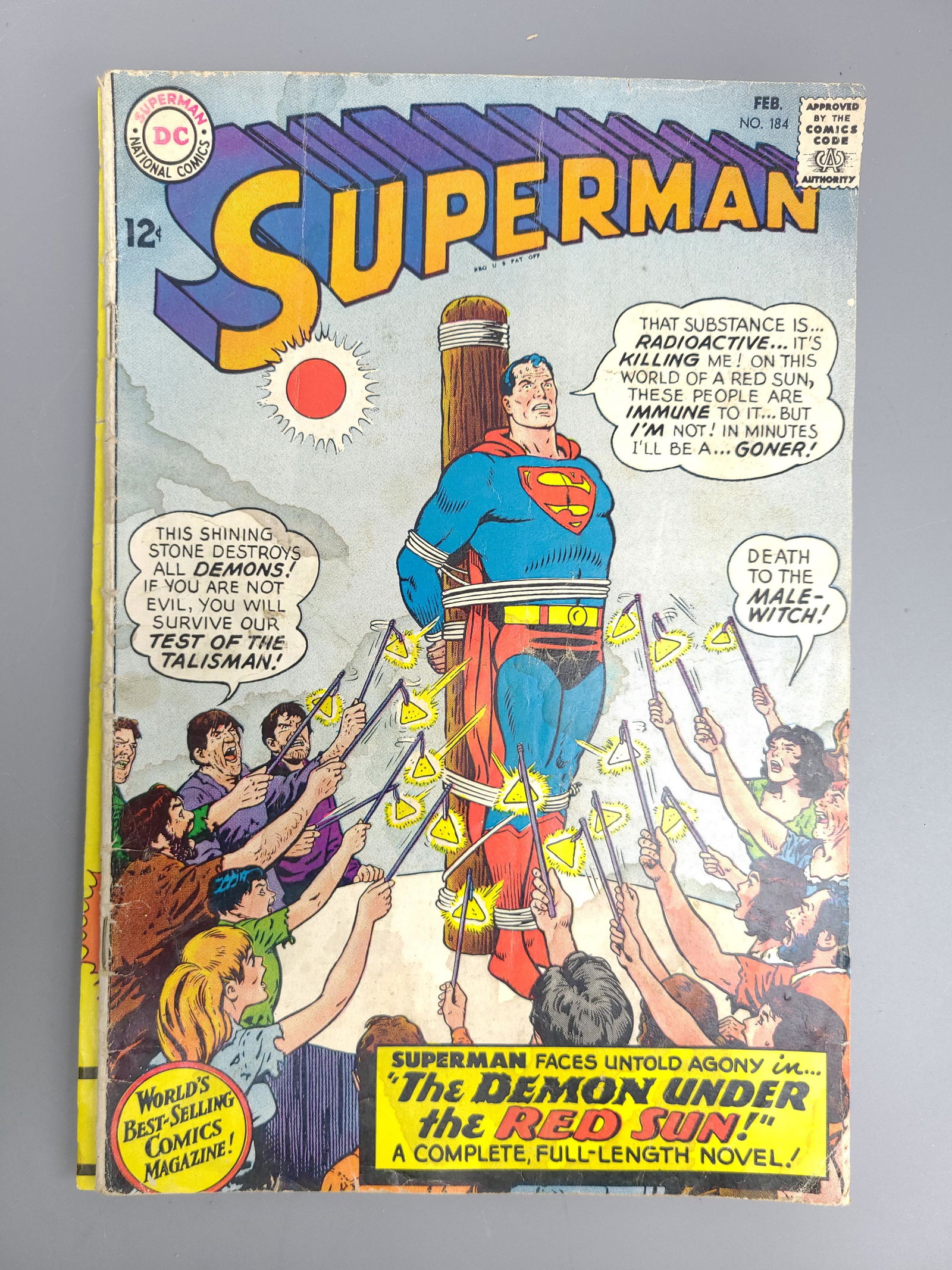 Superman No.184 Comic (1 of 1)