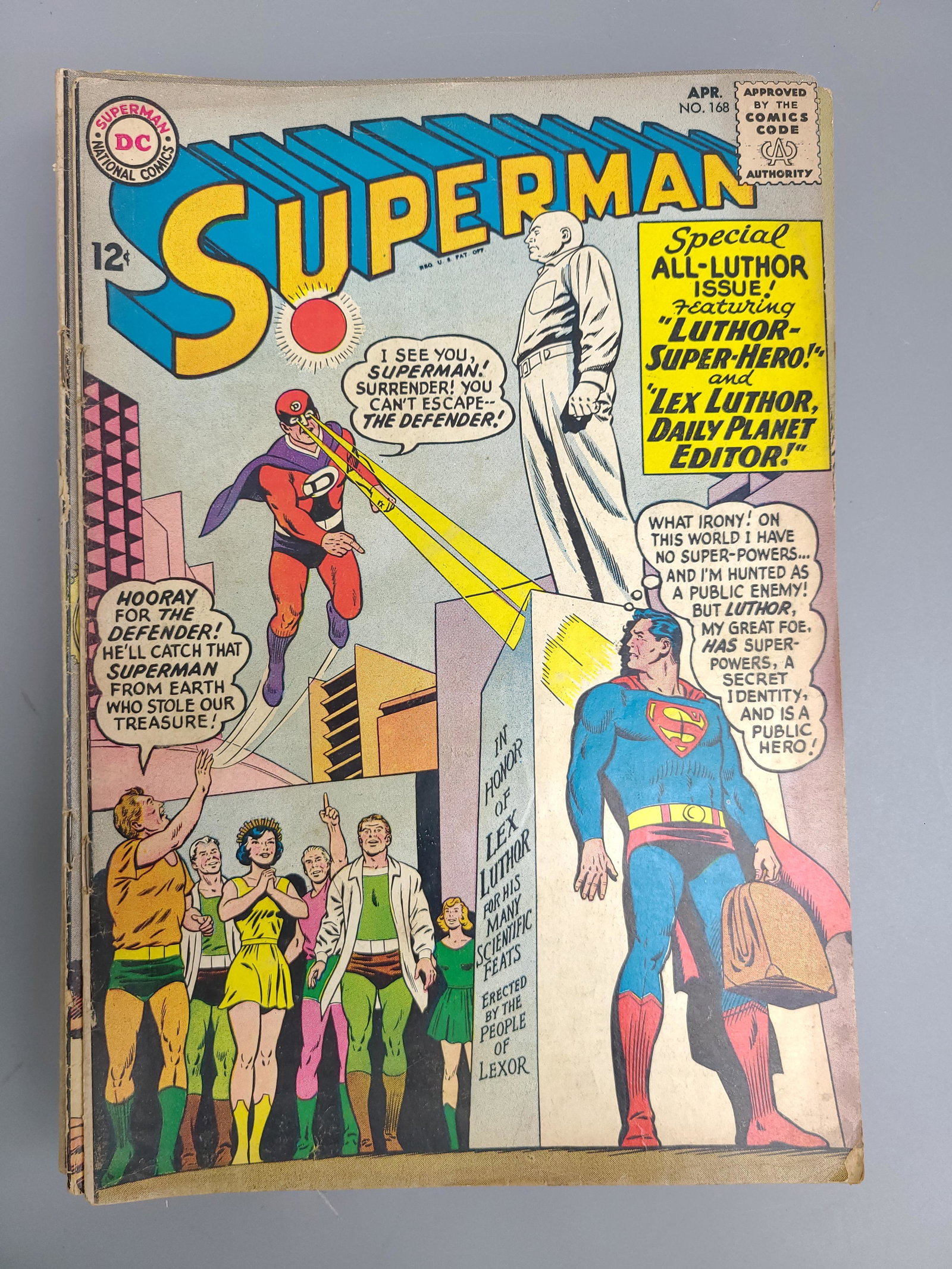 Superman No.168 Comic: Superman No.168 Comic