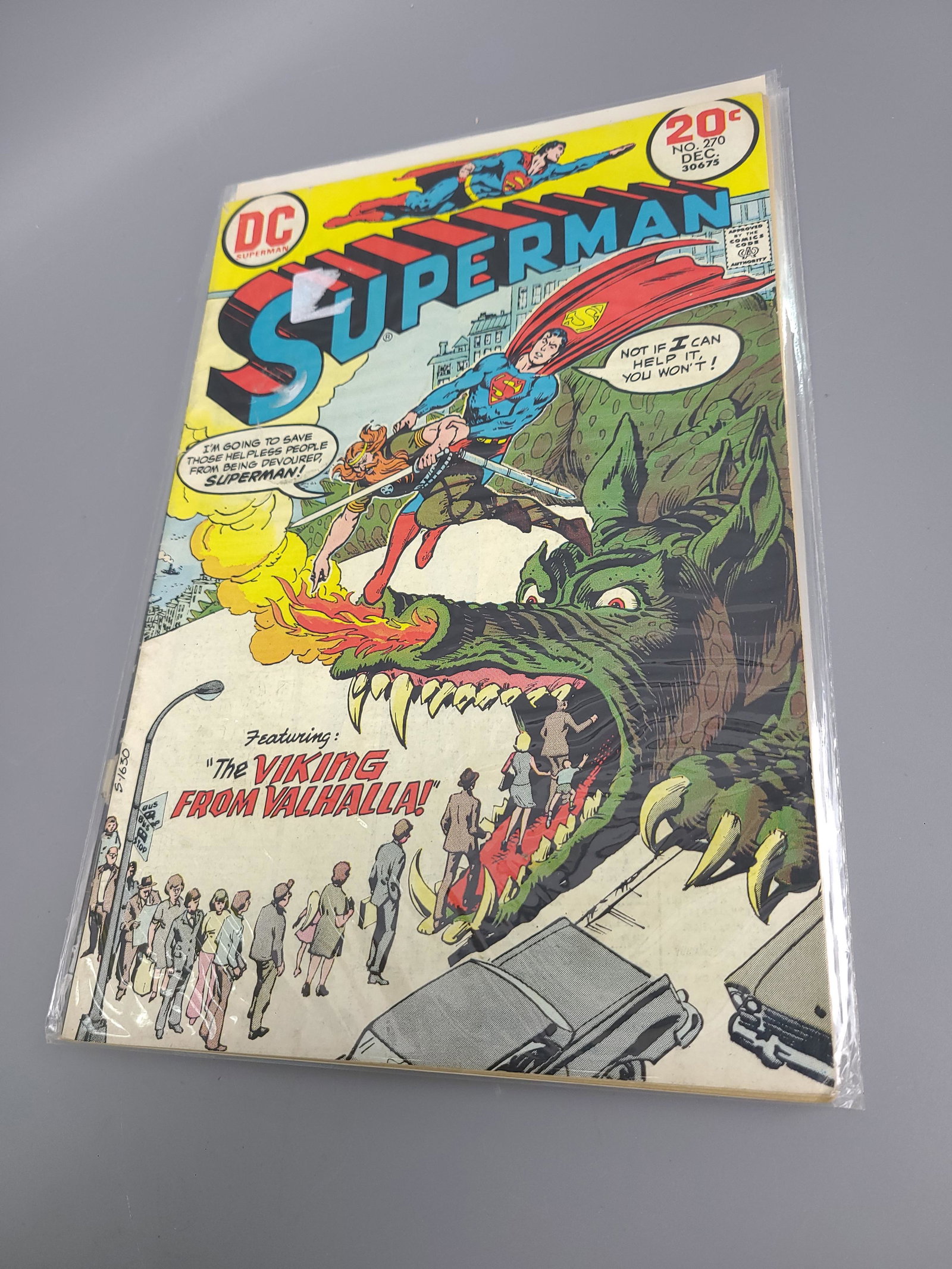 Superman 270 Comic: Superman 270 Comic