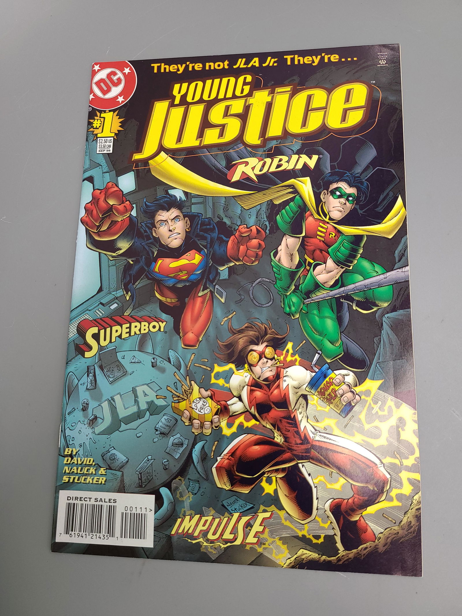 Young Justice Comic (1 of 1)