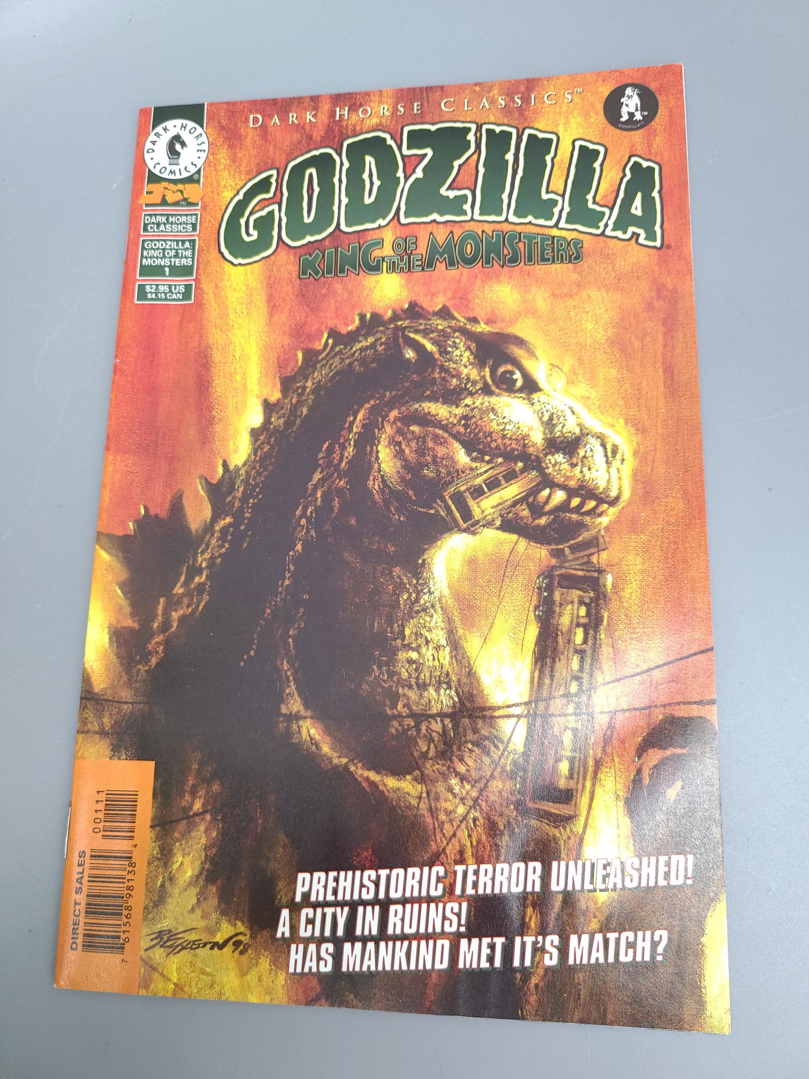 Godzilla Comic (1 of 1)