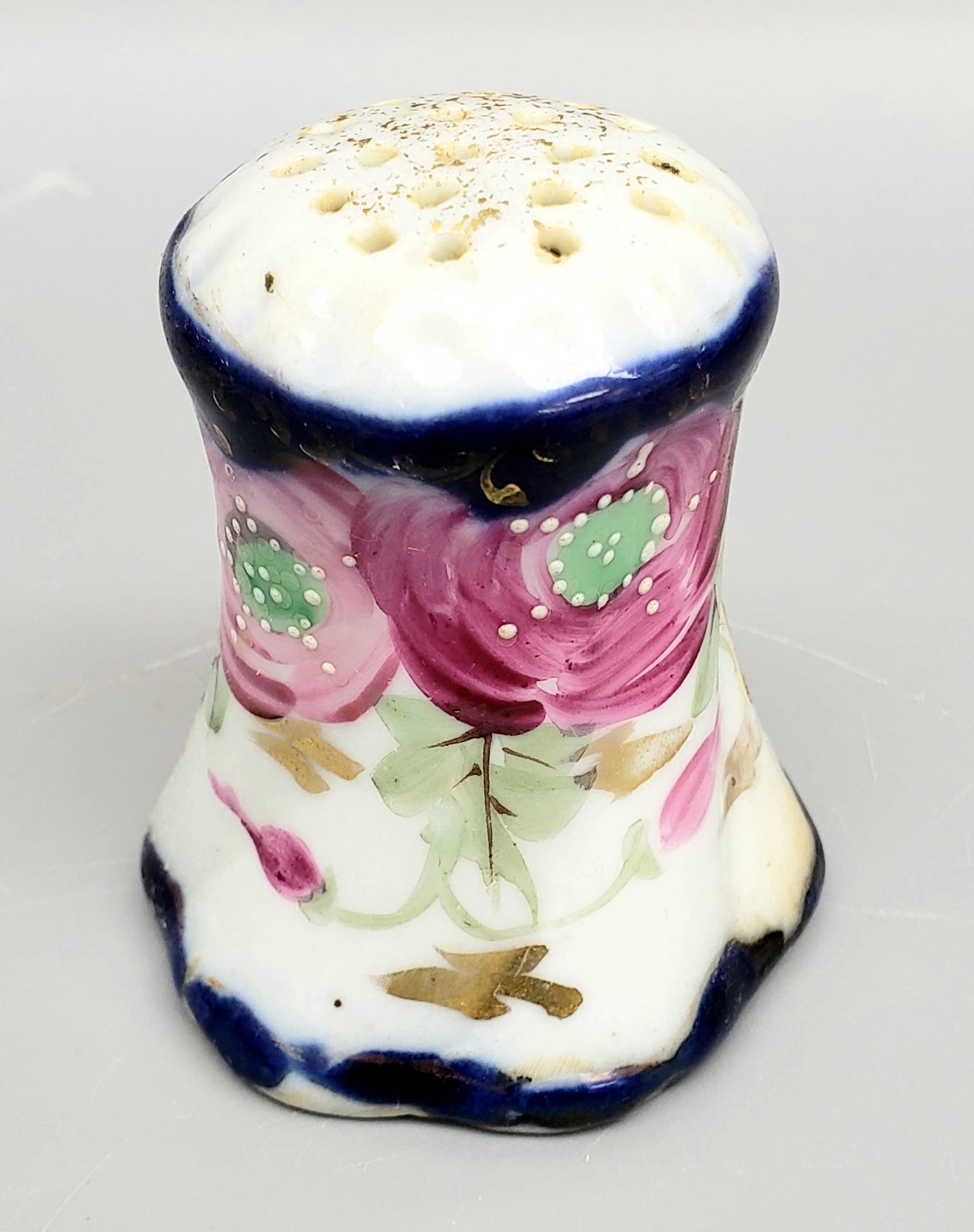 Antique Hand painted or pepper shaker: Salt of shaker pepper