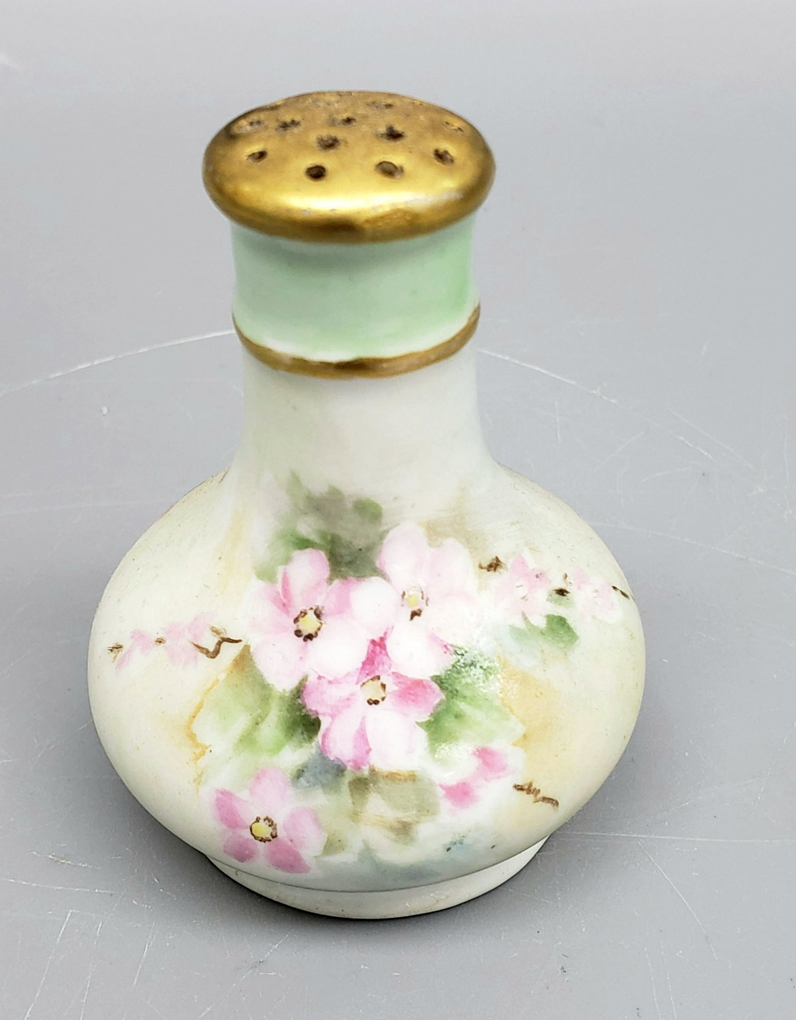 Antique Hand painted or pepper shaker: Salt of shaker pepper